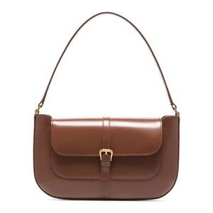 BY FAR Miranda leather shoulder bag